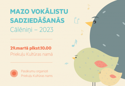 Mazo vokālistu sadziedāšanās "Cālēniņi – 2023"
