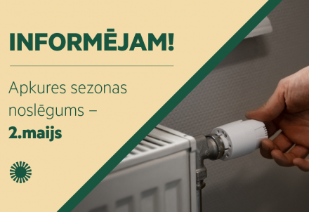 Apkures sezonas noslēgums