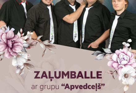 Zaļumballe Veselavas parka estrādē ar grupu “Apvedceļš"