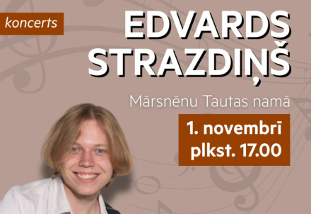 Edvarda Strazdiņa koncerts