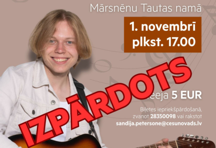Edvarda Strazdiņa koncerts