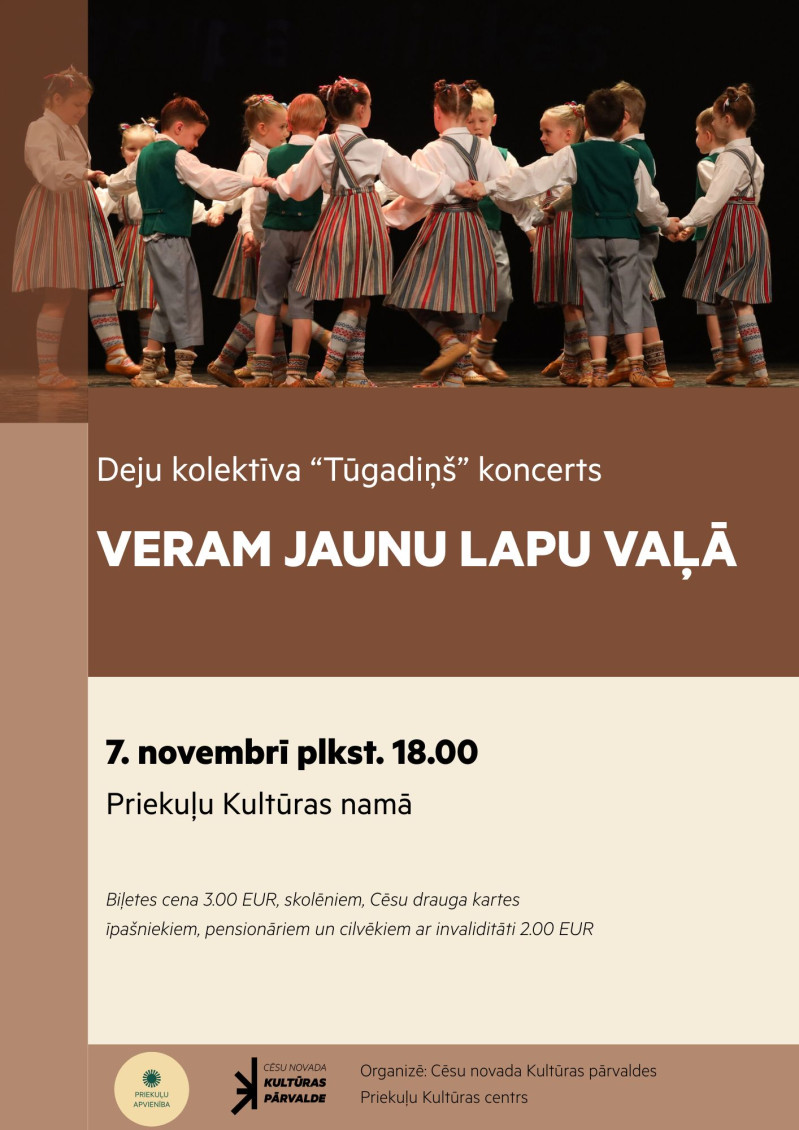 Deju kolektīva “Tūgadiņš" koncerts