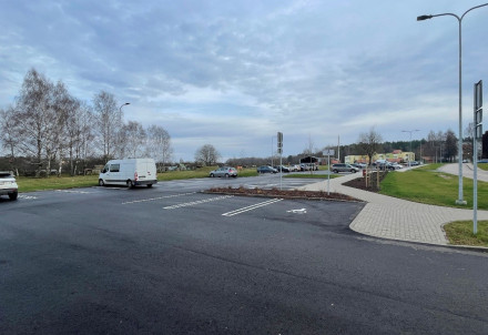 Liepā pabeigts un ekspluatācijā nodots stāvlaukums