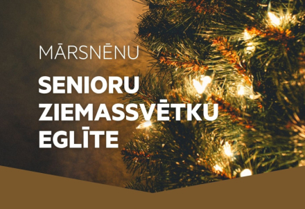 Ziemassvētku pasākums senioriem Mārsnēnos