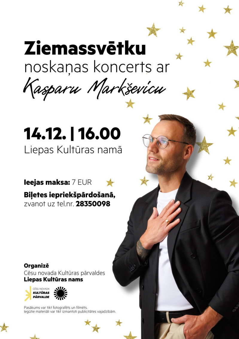 Kaspara Markševica koncerts