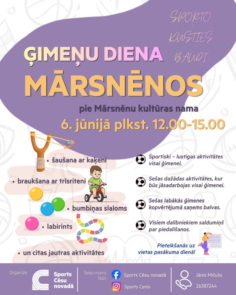 Ģimeņu diena Mārsnēnos